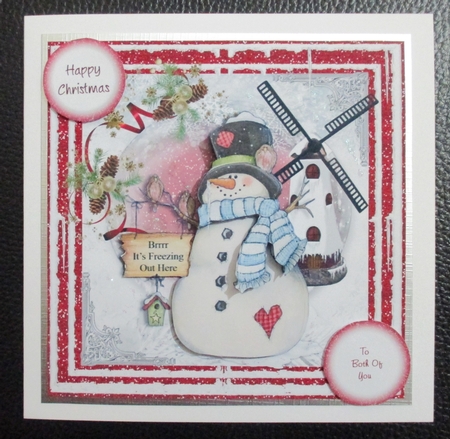 Snowman Frosty by Davina Rundle