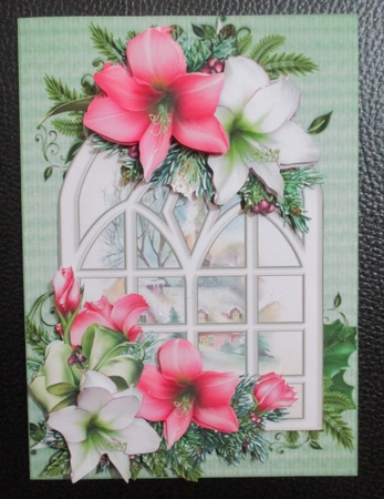 Christmas throught the window choice of scenes mini kit by Davina Rundle