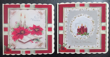 Christmas candles by Davina Rundle