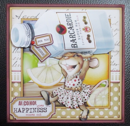 Mrs Rum Mouse 4 Sheet Mini Kit by Davina Rundle