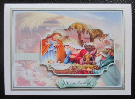 The stable at Christmas by Davina Rundle