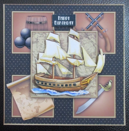 Pirate 3 Page 8X8 Mini Kit by Davina Rundle