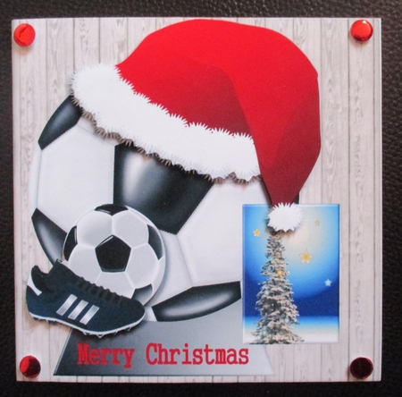 Christmas  Card Boy by Davina Rundle