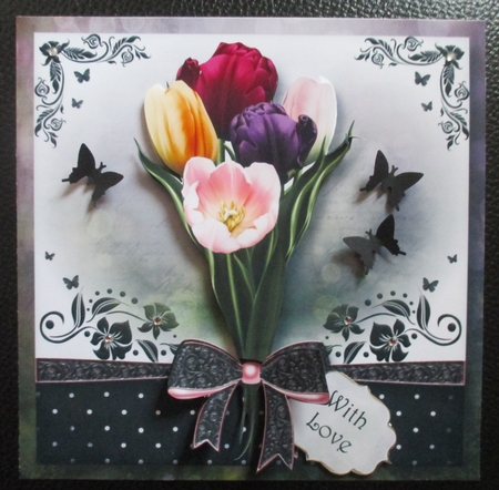 The Gift Of Spring Tulips by Davina Rundle