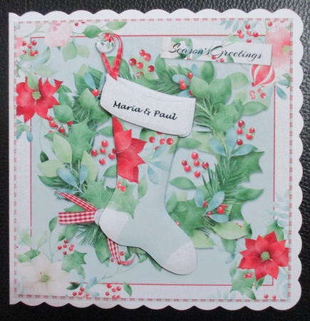 Christmas Wreath by Davina Rundle