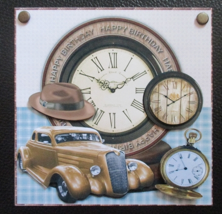 Male Card Nostalgia by Davina Rundle
