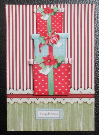 Vintage Stripes and Wood 1044 by Davina Rundle