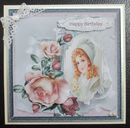 Pretty vintage girl by Davina Rundle
