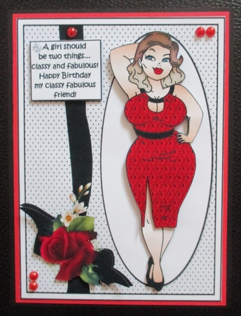 Foxy lady sends fabulous birthday wishes  by Davina Rundle
