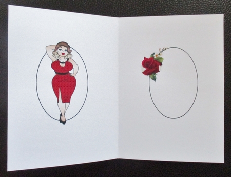 Foxy lady sends fabulous birthday wishes insert by Davina Rundle