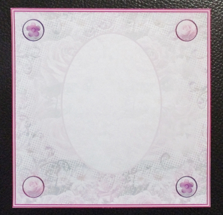 Sometimes.....Flowers Insert Plaque  by Davina Rundle