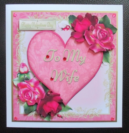 To MY Wife 8x8 Mini Kit by Davina Rundle