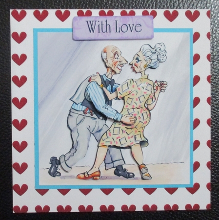 Pretty Hearts Backing Paper 6 by Davina Rundle