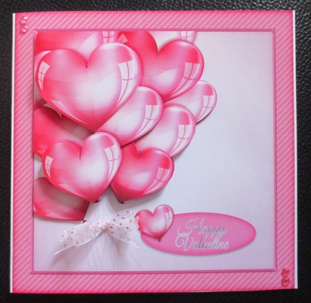Valentine Love Anniversay Card Kit 1085 by Davina Rundle