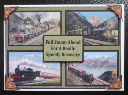 Train -Full Steam Ahead ... QC by Davina Rundle