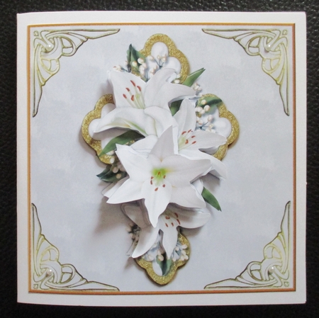 Cross & Lilies Mini Kit by Davina Rundle