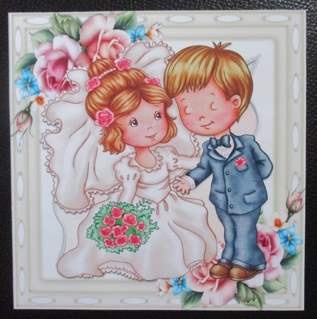To The Happy Couple 8x8 Mini Kit by Davina Rundle
