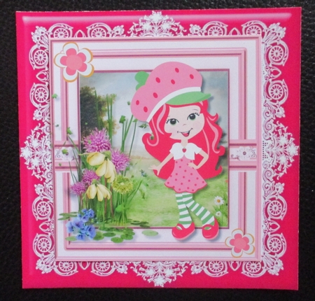 Beautiful Strawbery Girl  by Davina Rundle