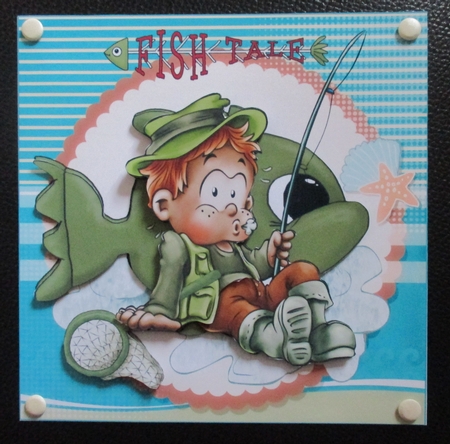 8x8 when in doubt exagerate fishing mini kit by Davina Rundle