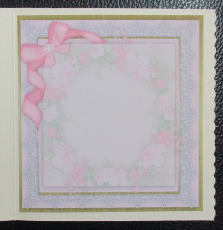 Birthday Wreath, Blank Incert by Davina Rundle