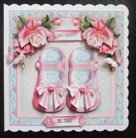 Little Steps Card Front Kit by Davina Rundle