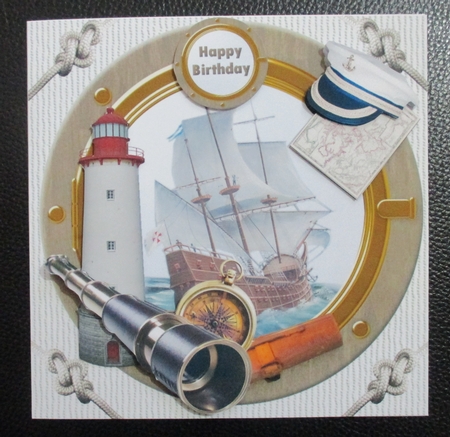 8x8 Nautical life mini kit by Davina Rundle