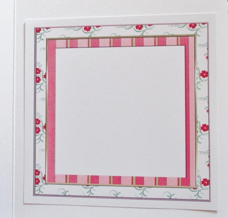 Roses of Love Blank Insert by Davina Rundle