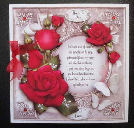 Red Roses for All Occasions Mini Kit by Davina Rundle