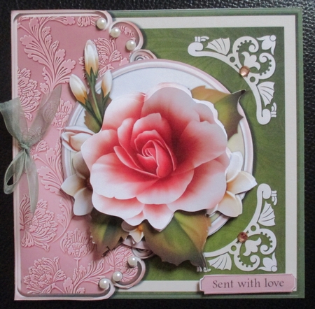 Floral Envelope Mini Kit by Davina Rundle