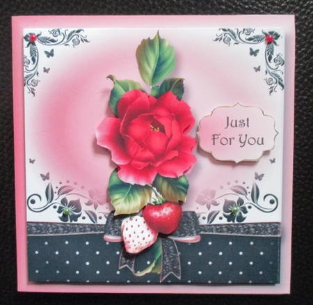 The Gift Of The Strawberry Rose by Davina Rundle