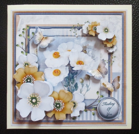 Vintage Shabby Chic Blossom Card Kit 1160 by Davina Rundle