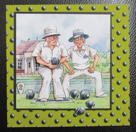 The Wrinklies Decoupage - Bowling Buddies by Davina Rundle