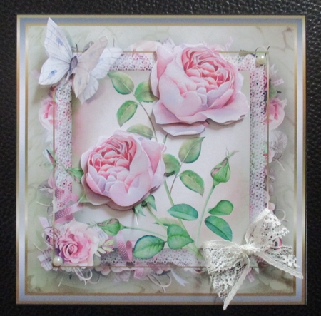 Pink rose by Davina Rundle