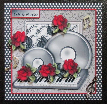 Music & Roses Mini Kit by Davina Rundle