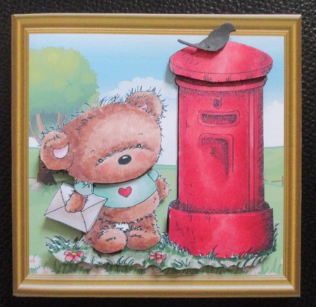 Teddy Post by Davina Rundle
