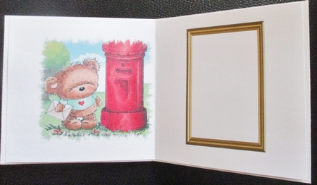 Teddy Post insert by Davina Rundle