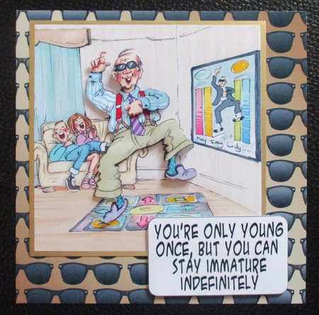 The Wrinklies Decoupage - Grandad Style by Davina Rundle