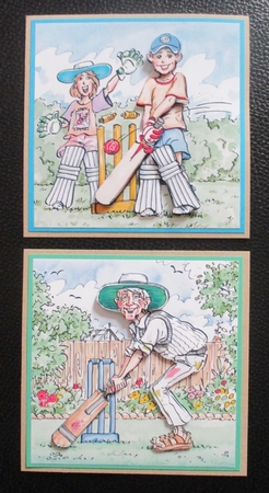 Double Decoupage - Bowled Over by Davina Rundle