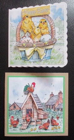 Double Decoupage - Chick, Chick, Chicken by Davina Rundle