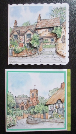Double Decoupage - Rural England II by Davina Rundle