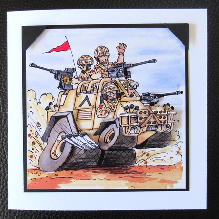 Double Decoupage - Soldiers by Davina Rundle