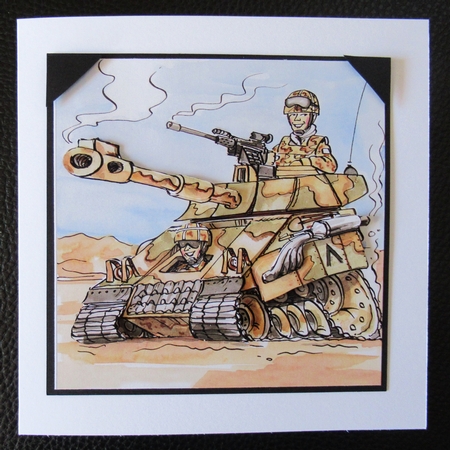 Double Decoupage - Soldiers by Davina Rundle