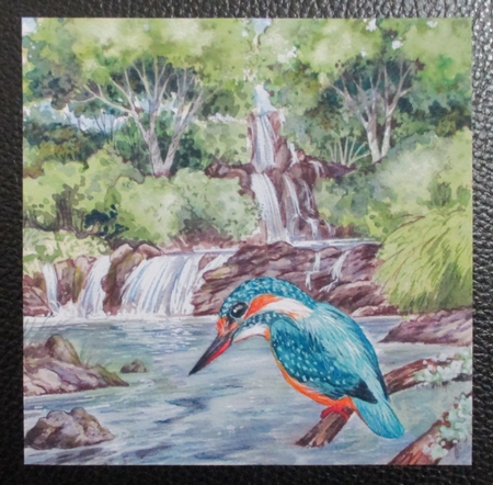 Trinitage - Kingfisher Falls by Davina Rundle