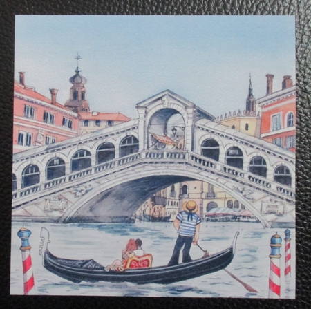 Trinitage - Venetian Gondola by Davina Rundle
