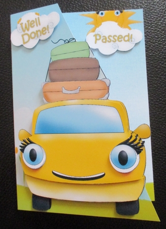 Road Trip A5 Over the Edge Card by Davina Rundle