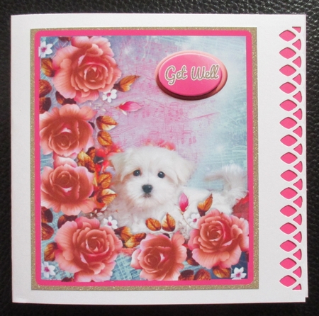 Pretty topper for female for lots of occasions by Davina Rundle
