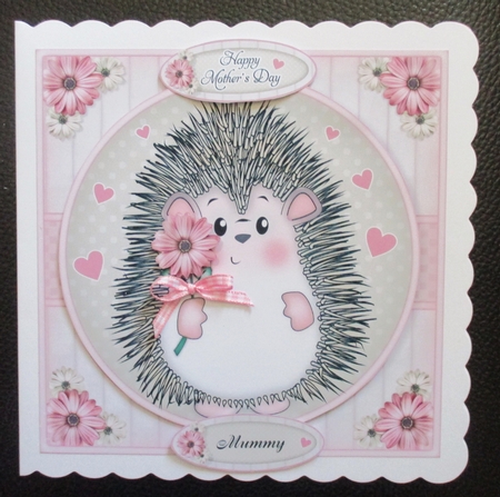 Hedgy with Daisy Mini Kit by Davina Rundle