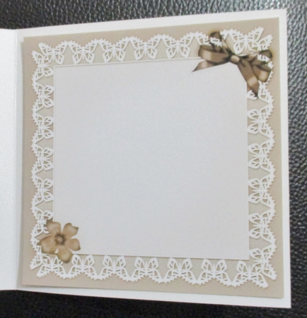 Pretty Viola matching 8 x 8 insert panel by Davina Rundle