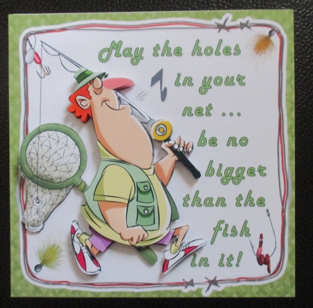 8x8 Stan the fisher man mini kit by Davina Rundle