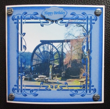 Morewellham Quay 8x8 by Davina Rundle